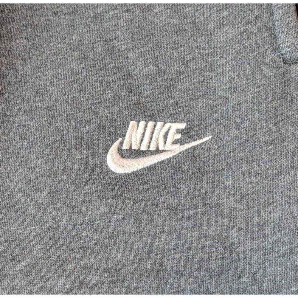 Men's Nike Club Fleece Joggers Sweatpants Charcoal Heather Gray Sz M